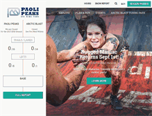 Tablet Screenshot of paolipeaks.com